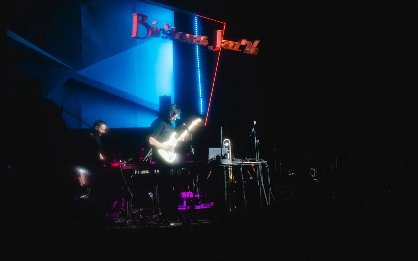 Birštonas Jazz festivalio pasirodymas scenoje